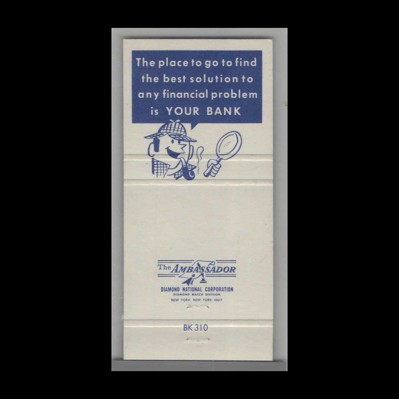 Matchbook Cover Florida Gulf Gate National Bank Sarasota FL Matchbook Cover Florida Gulf Gate National Bank Sarasota FL