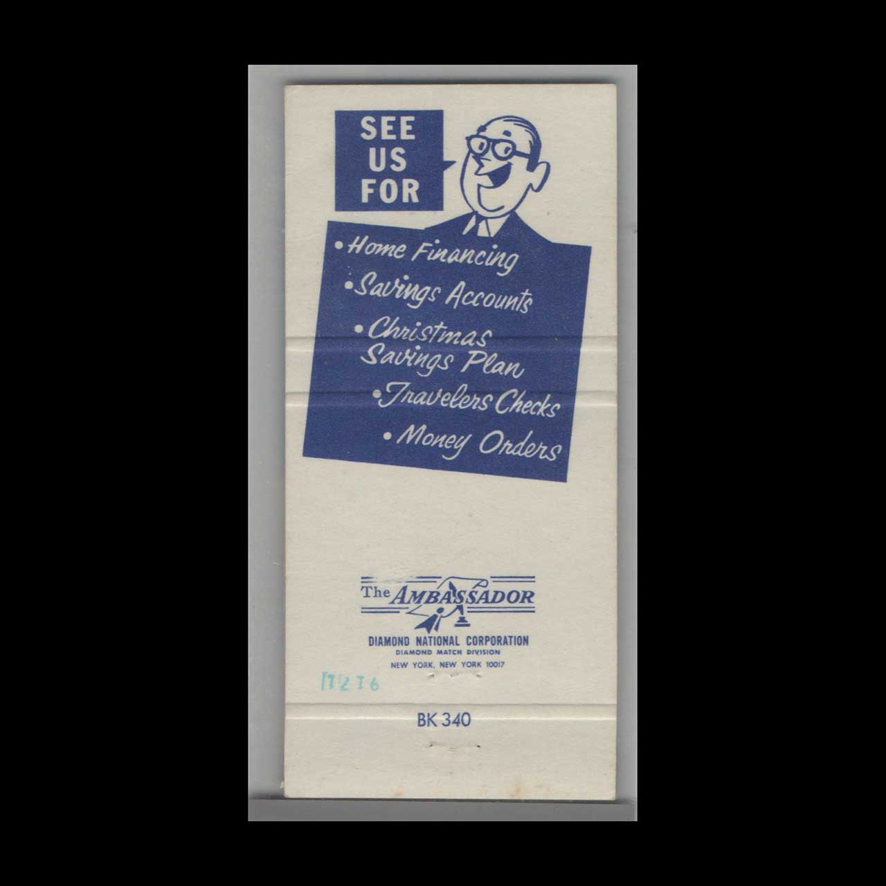 Matchbook Cover Florida Gulf Gate National Bank Sarasota FL Matchbook Cover Florida Gulf Gate National Bank Sarasota FL