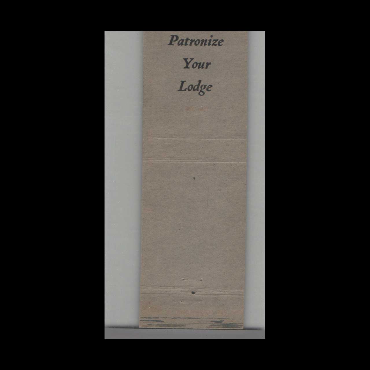 BPOE Elks Lodge #131 Battle Creek Matchbook Cover BPOE Elks Lodge #131 Battle Creek Matchbook Cover