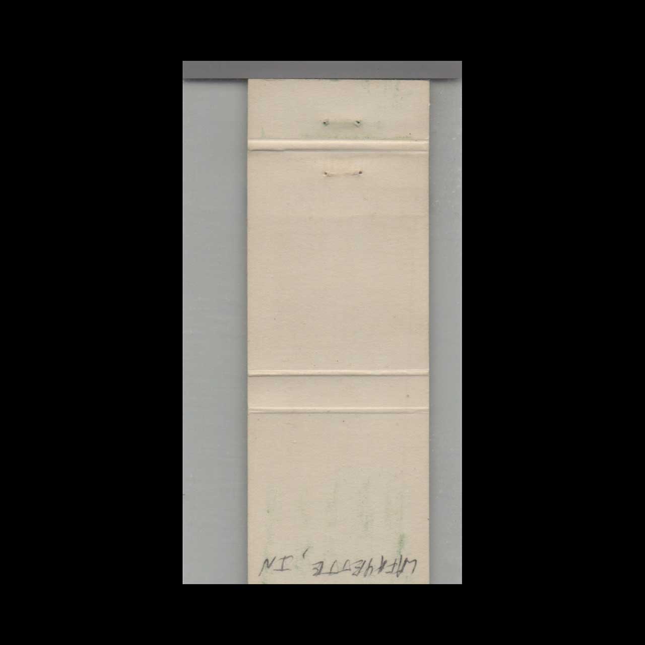 BPOE Elks Lodge #143 Lafayette IN Matchbook Cover BPOE Elks Lodge #143 Lafayette IN Matchbook Cover