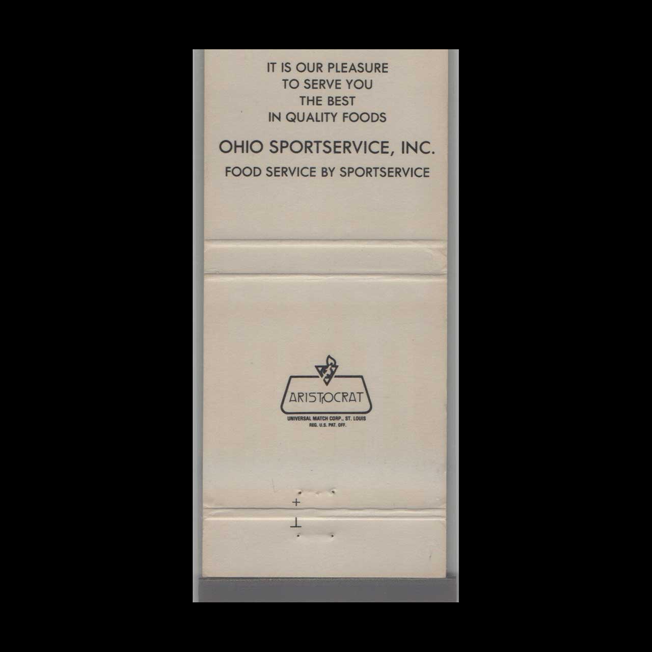 Thistledown Race Track Matchbook Cover Cleveland Thistledown Race Track Matchbook Cover Cleveland