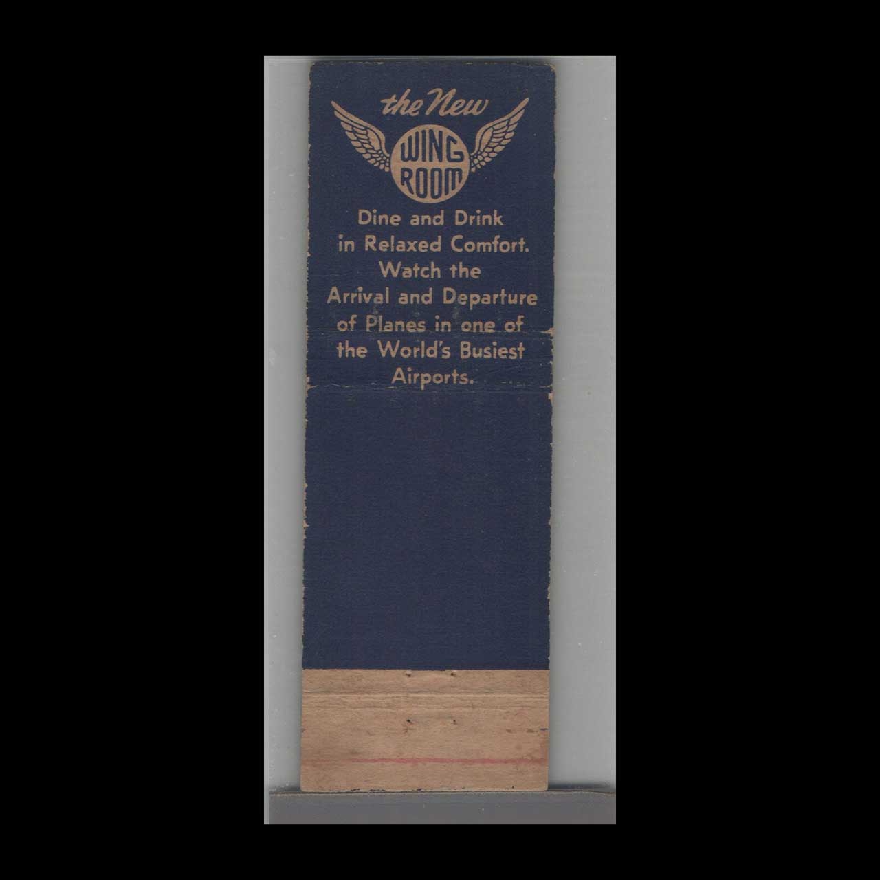 The Skyway Municipal Airport Matchbook Cover San Francisco The Skyway Municipal Airport Matchbook Cover San Francisco