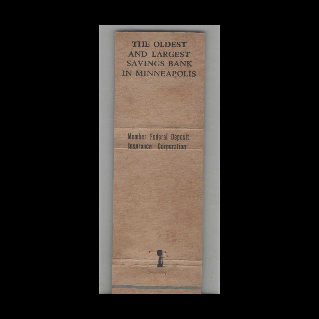 Matchbook Cover Farmers & Mechanics Savings Bank Minneapolis MN Matchbook Cover Farmers & Mechanics Savings Bank Minneapolis MN