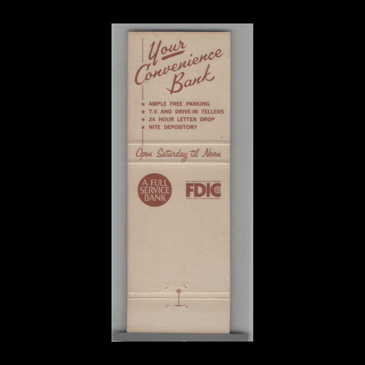 Matchbook Cover Farmers & Merchants Bank & Trust Garden City SD Matchbook Cover Farmers & Merchants Bank & Trust Garden City SD