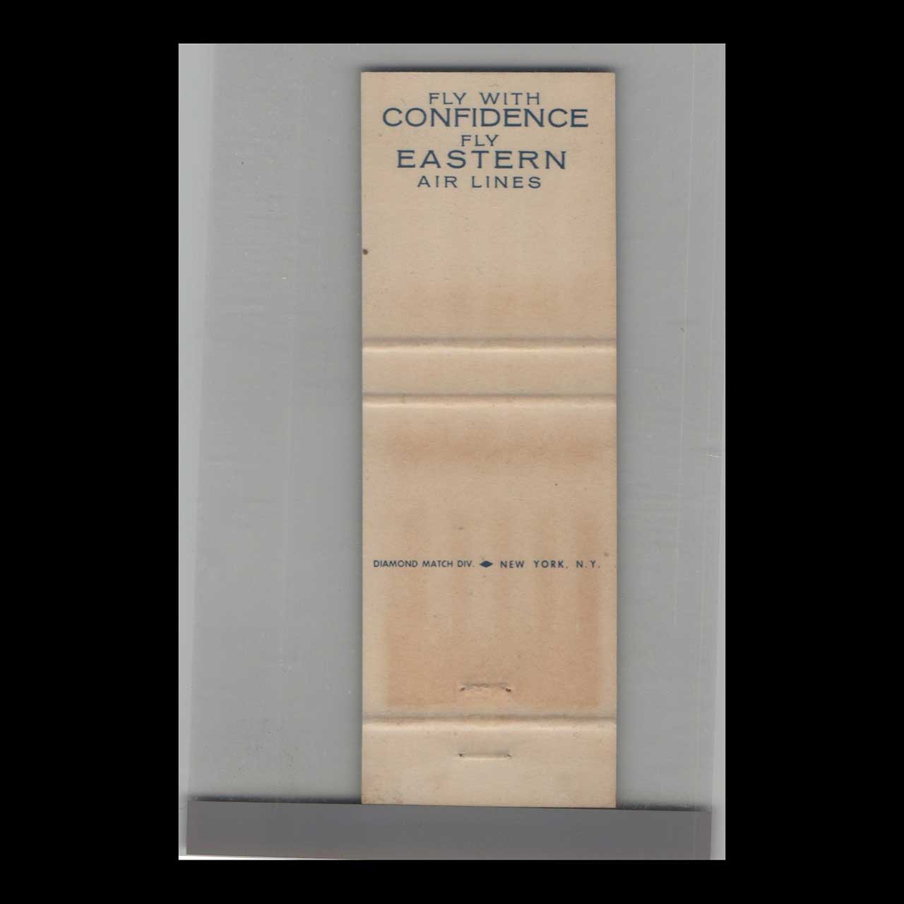 Eastern Airlines Cities Service Matchbook Cover Eastern Airlines Cities Service Matchbook Cover