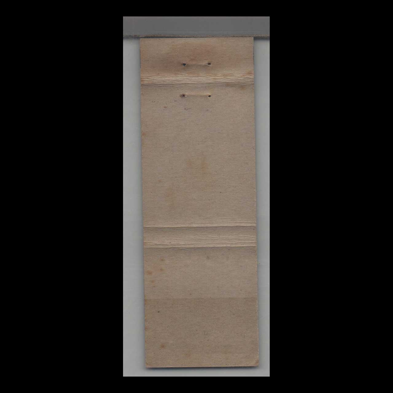 Matchbook Cover Imperial Hotel Portland OR Matchbook Cover Imperial Hotel Portland OR