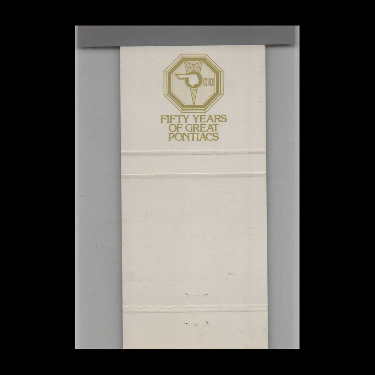 1976 Pontiac Dealer Matchbook Cover Ardmore PA 1976 Pontiac Dealer Matchbook Cover Ardmore PA