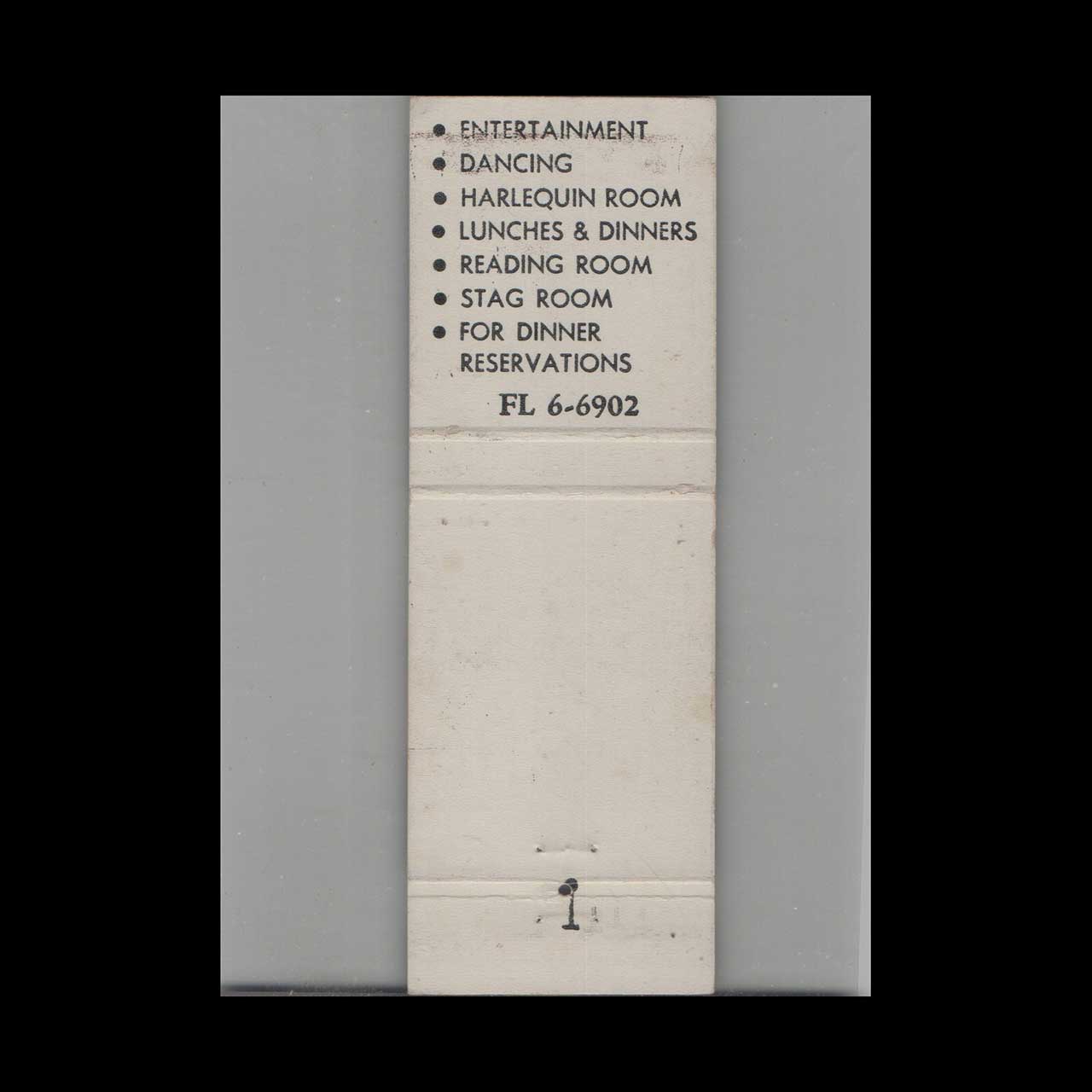 BPOE Elks Lodge No 186 Olympia Matchbook Cover BPOE Elks Lodge No 186 Olympia Matchbook Cover