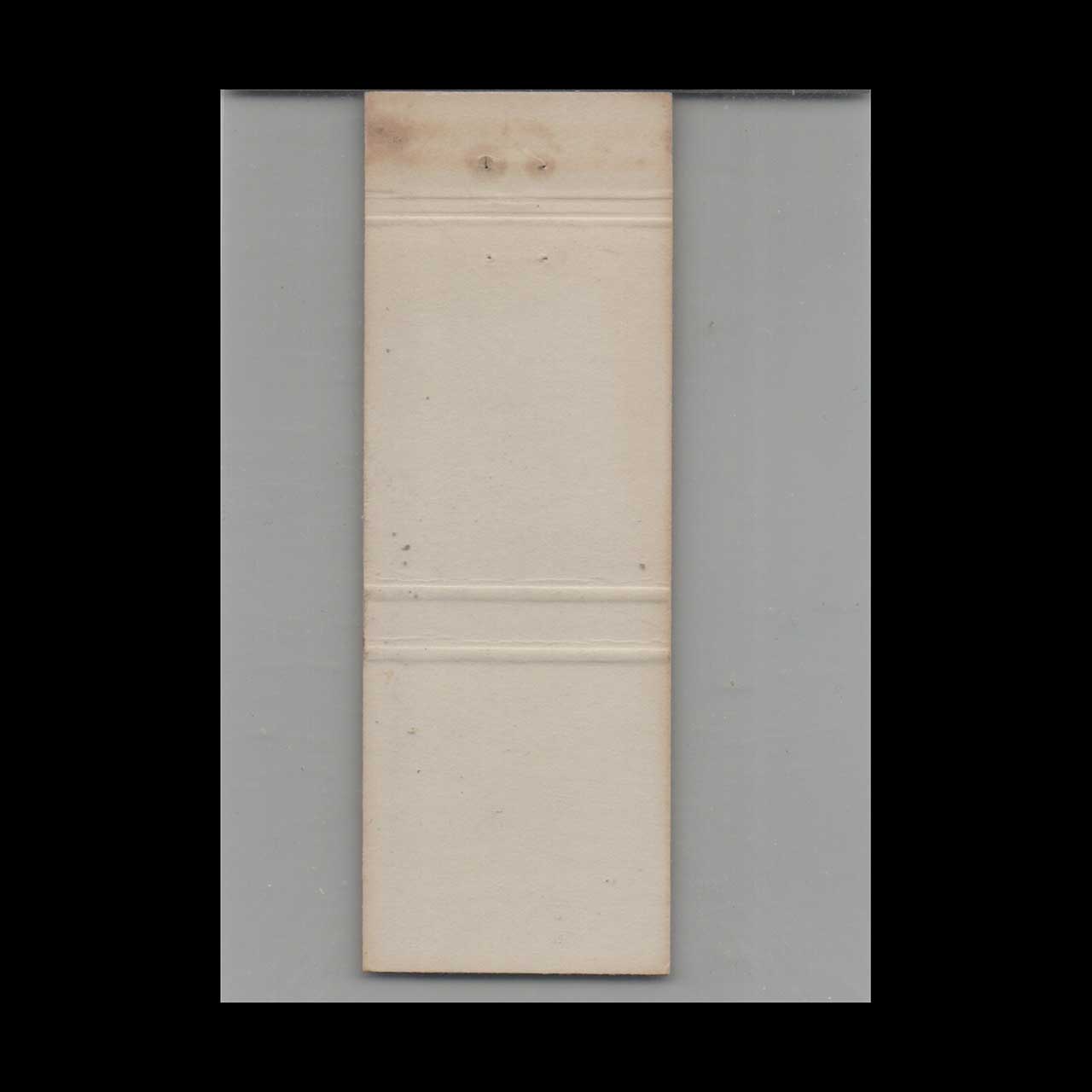 Matchbook Cover Indiana First Savings and Loan New Albany IN Matchbook Cover Indiana First Savings and Loan New Albany IN