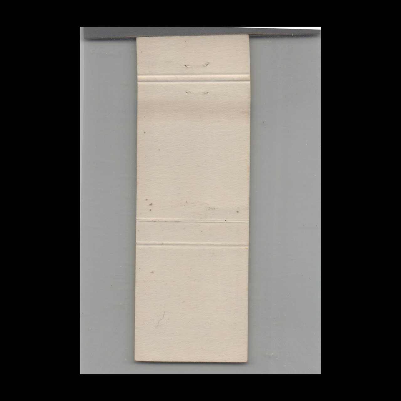 Matchbook Cover Pig Bokkenhof Antwerpen Matchbook Cover Pig Bokkenhof Antwerpen