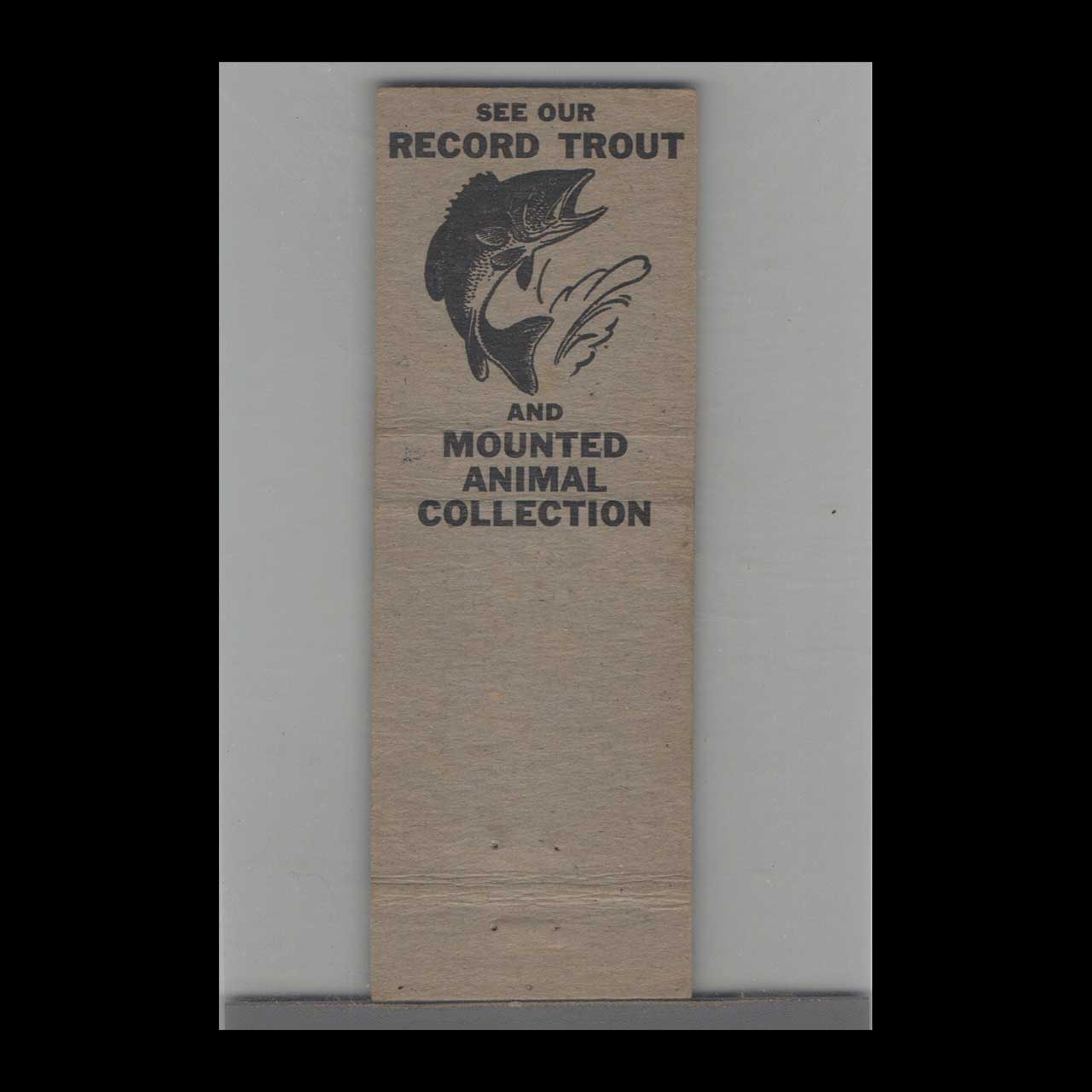 Matchbook Cover Mauer Bros Tavern Elba MN Matchbook Cover Mauer Bros Tavern Elba MN