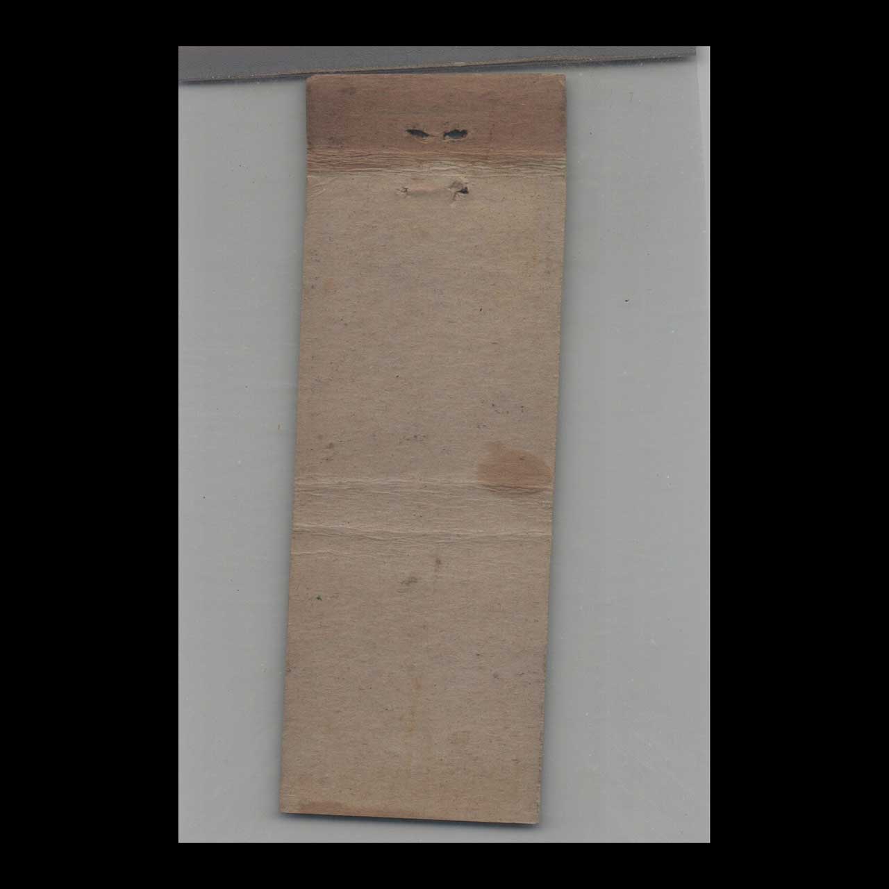 Yukon Club Sparkling Pale Dry Ginger Ale Matchbook Cover Yukon Club Sparkling Pale Dry Ginger Ale Matchbook Cover