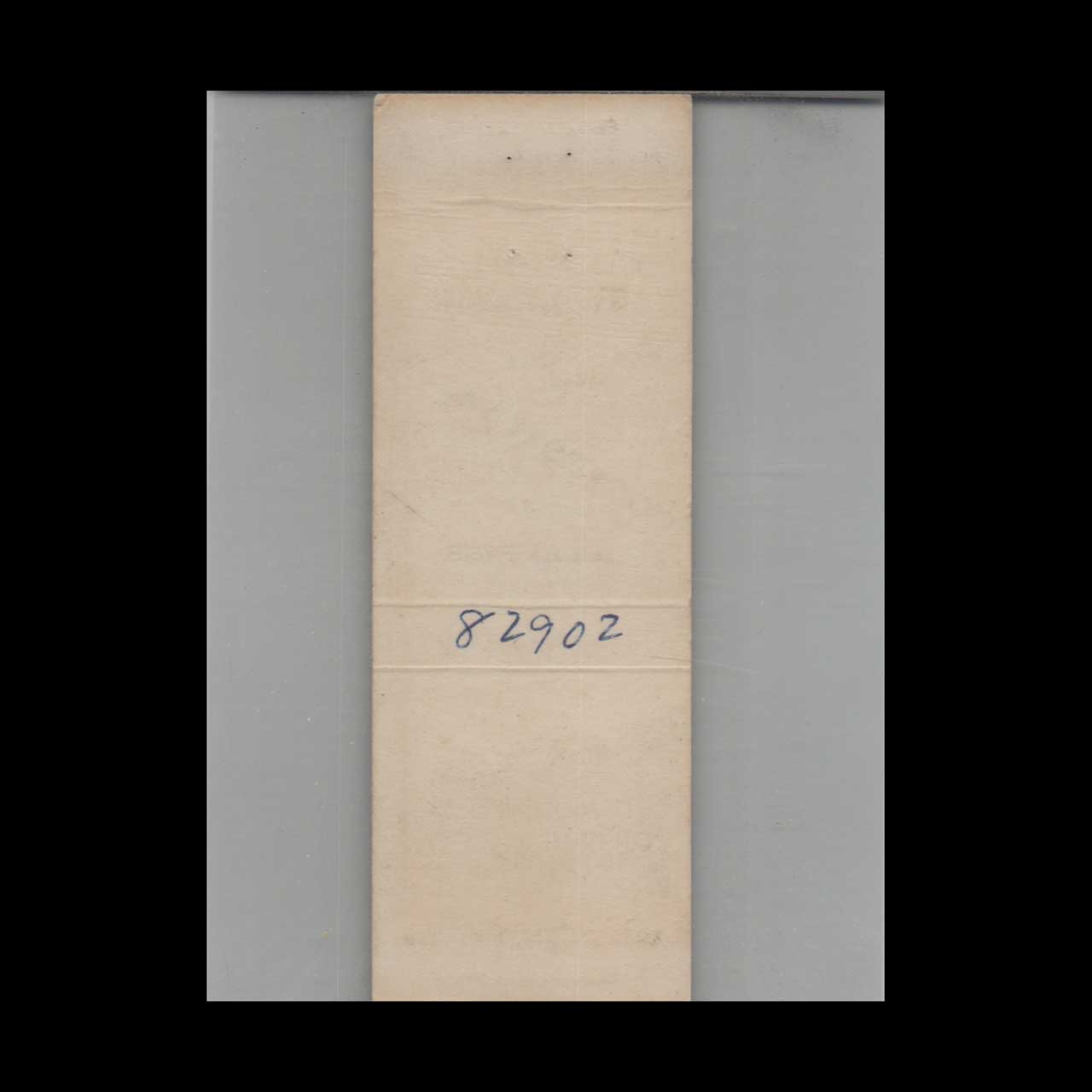 Matchbook Cover Park Hotel Rock Springs WY Matchbook Cover Park Hotel Rock Springs WY