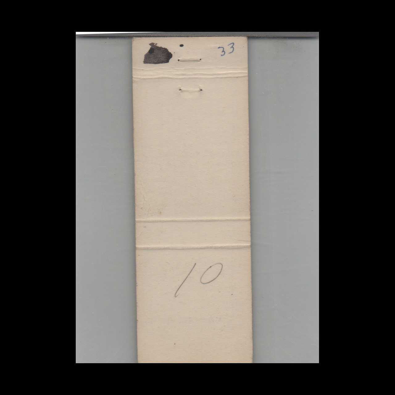 BJs Coffee Shop & Broiler San Bernardino Matchbook Cover BJs Coffee Shop & Broiler San Bernardino Matchbook Cover