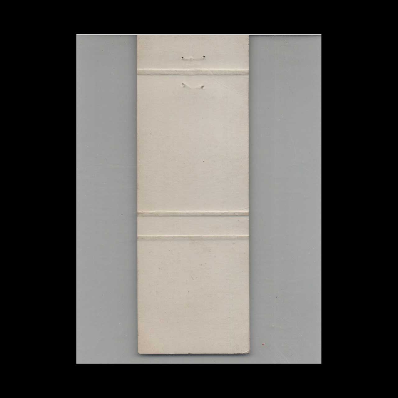 Mt Kisko Country Club Matchbook Cover Mt Kisko Country Club Matchbook Cover