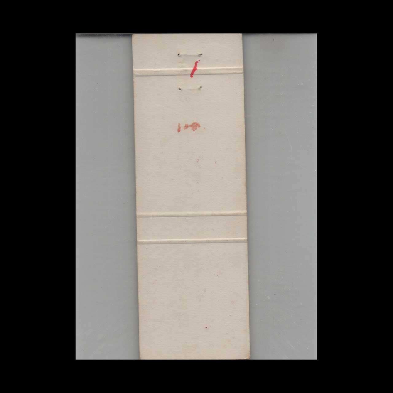 Matchbook Cover John Yancey Motor Hotel Matchbook Cover John Yancey Motor Hotel