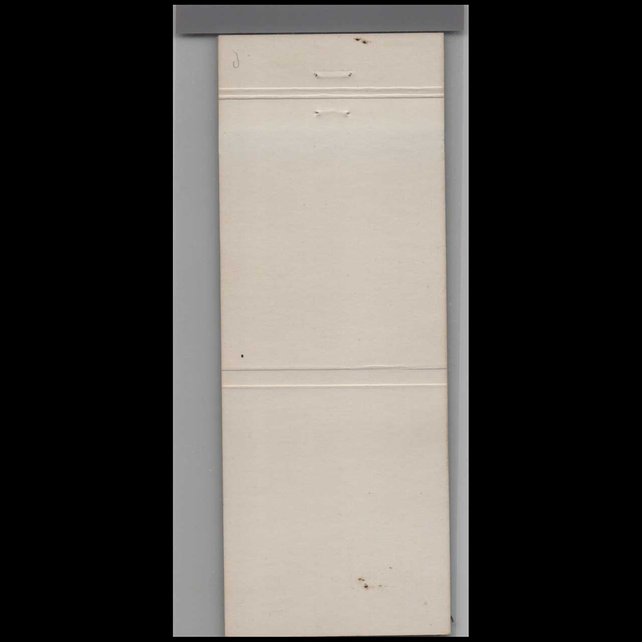 Blue Hawaii Restaurant Matchbook Cover North Wildwood NJ Blue Hawaii Restaurant Matchbook Cover North Wildwood NJ