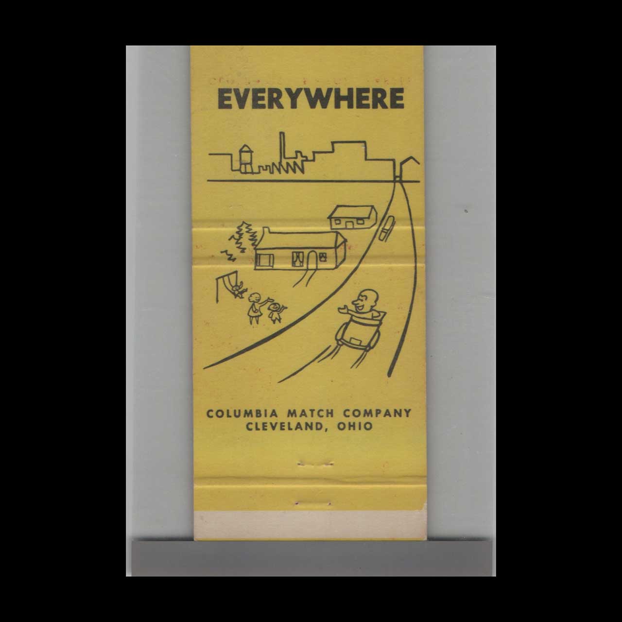 Play It Safe Shell Oil Matchbook Cover Play It Safe Shell Oil Matchbook Cover