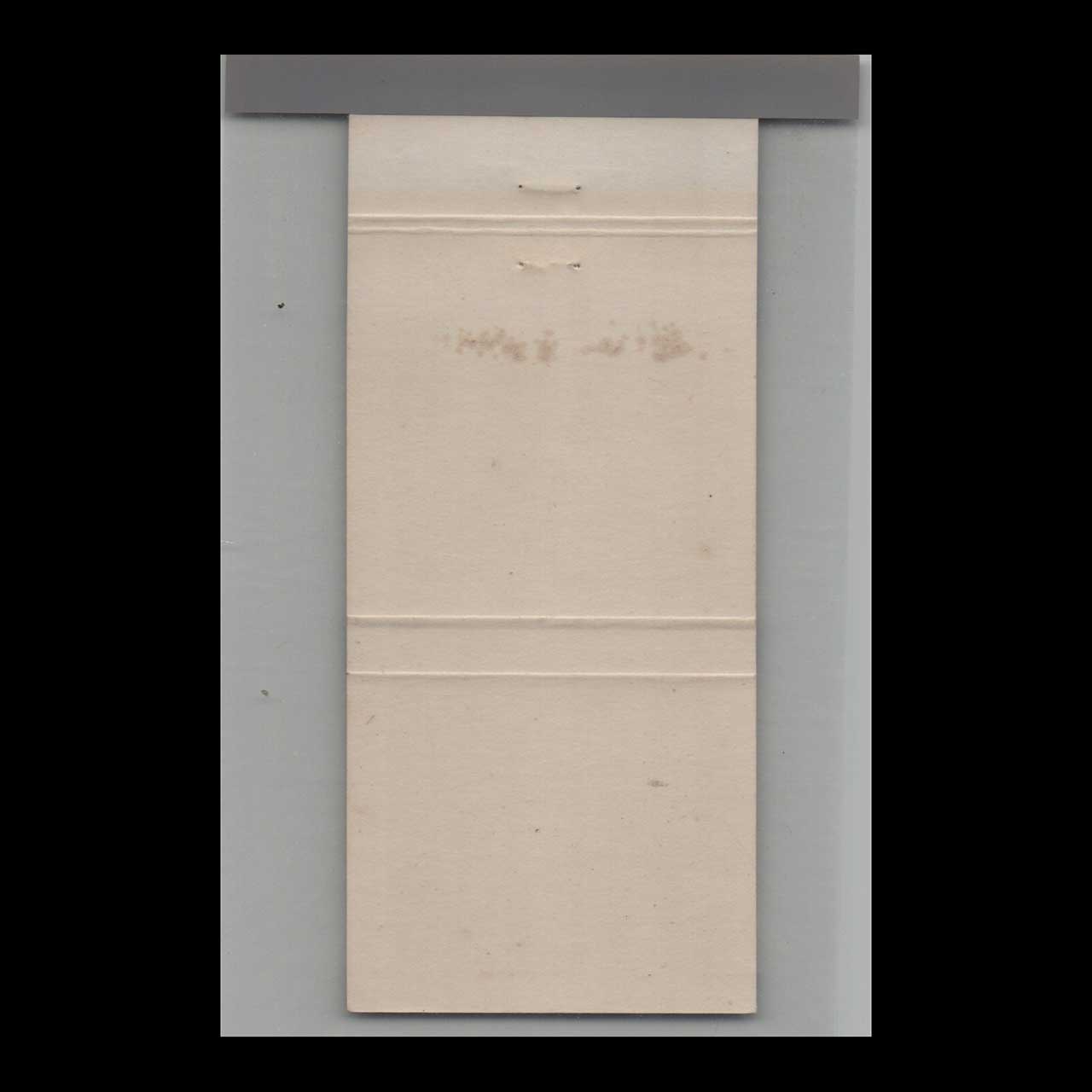 Leos Place Denver Matchbook Cover Leos Place Denver Matchbook Cover