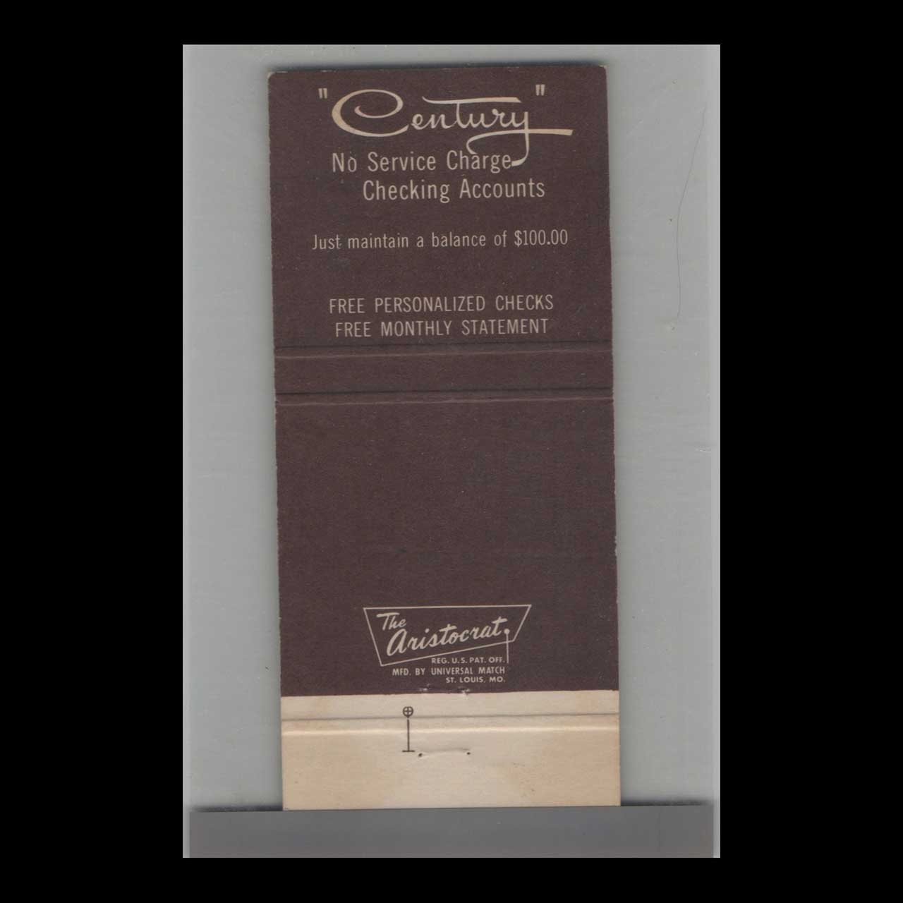 Matchbook Cover Newport National Bank Newport Rhode Island Sheep Matchbook Cover Newport National Bank Newport Rhode Island Sheep