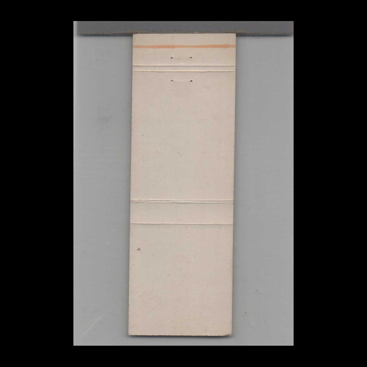 Pontiac Game Club Matchbook Cover Pontiac MI Pontiac Game Club Matchbook Cover Pontiac MI