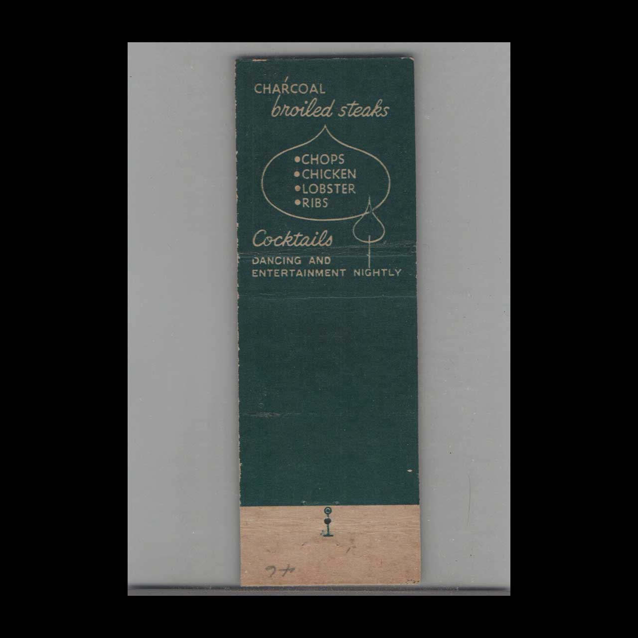 Tucson Inns Bagdad Restaurant Matchbook Cover Tucson AZ Tucson Inns Bagdad Restaurant Matchbook Cover Tucson AZ