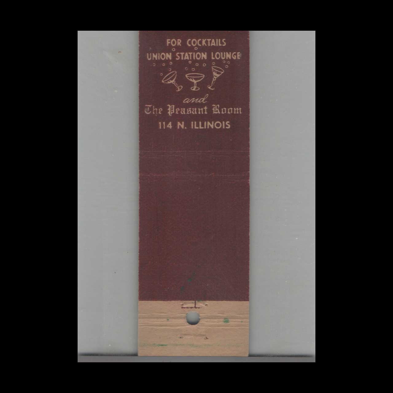 Fendricks Clean Kitchen Matchbook Cover Indianapolis Fendricks Clean Kitchen Matchbook Cover Indianapolis