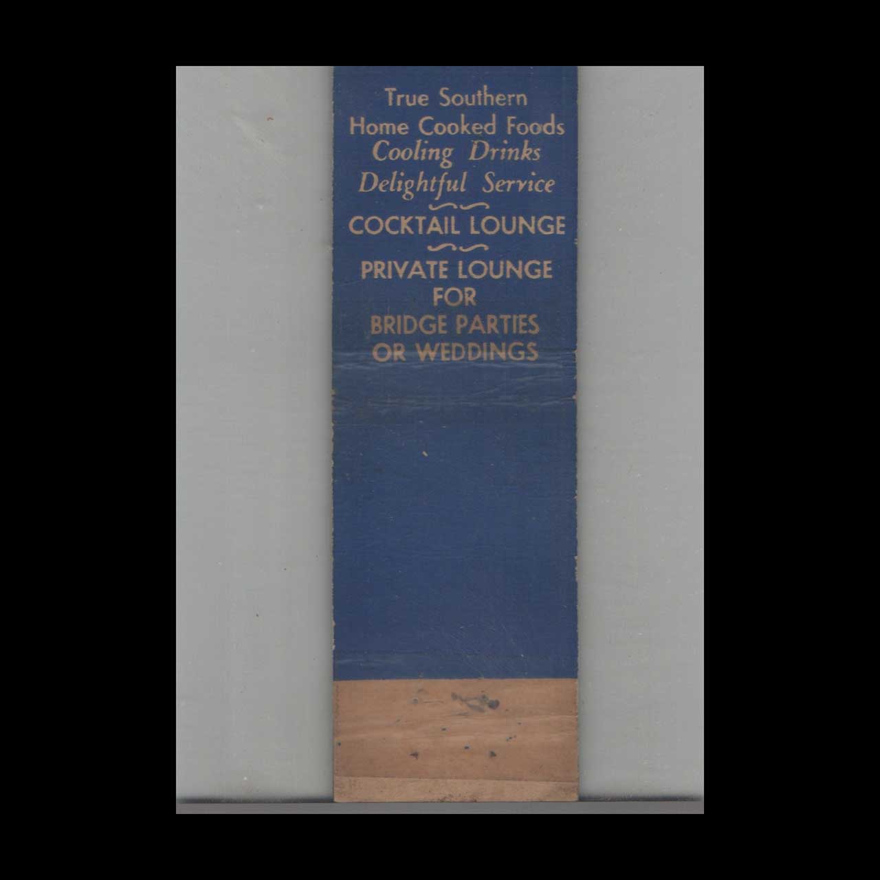 Oelsners Colonial Tavern Matchbook Cover Covington KY Oelsners Colonial Tavern Matchbook Cover Covington KY