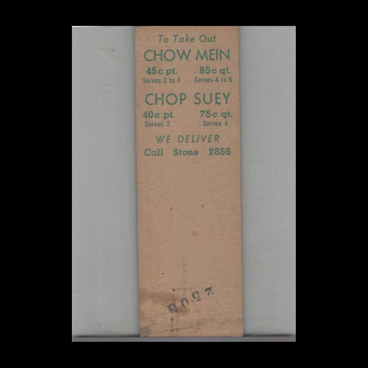 Kims Chow Mein & Chop Suey Matchbook Cover Rochester NY Kims Chow Mein & Chop Suey Matchbook Cover Rochester NY