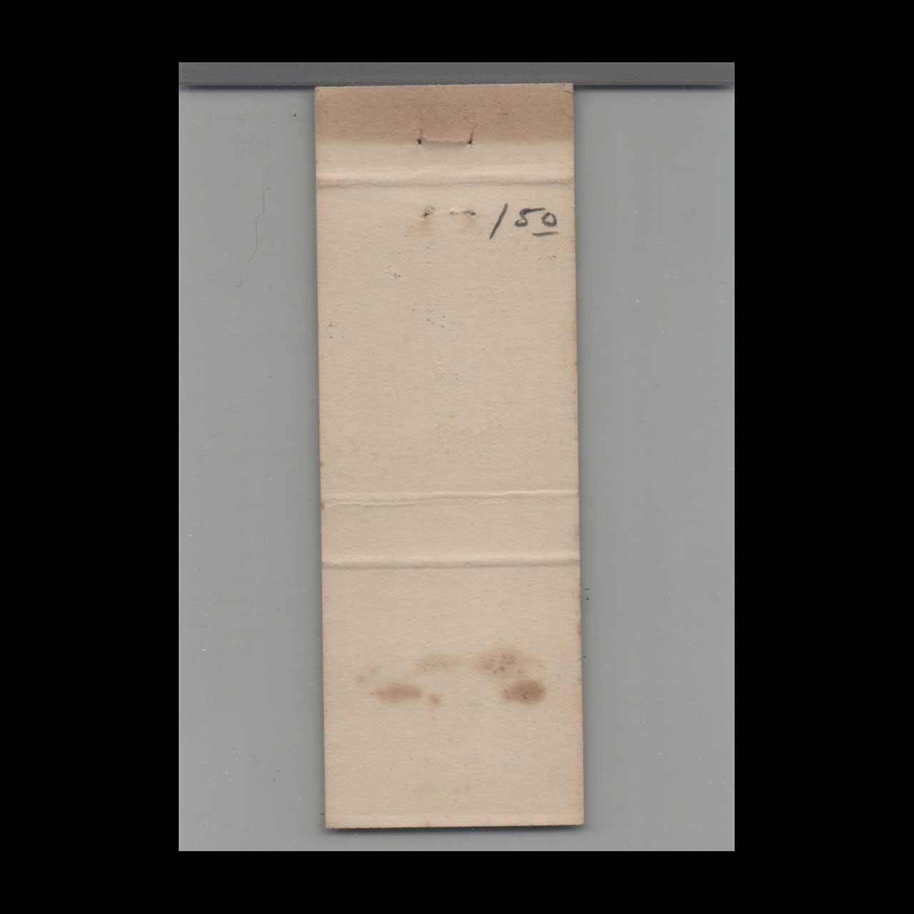 Matchbook Cover Robbies Restaurant Clewiston FL Matchbook Cover Robbies Restaurant Clewiston FL