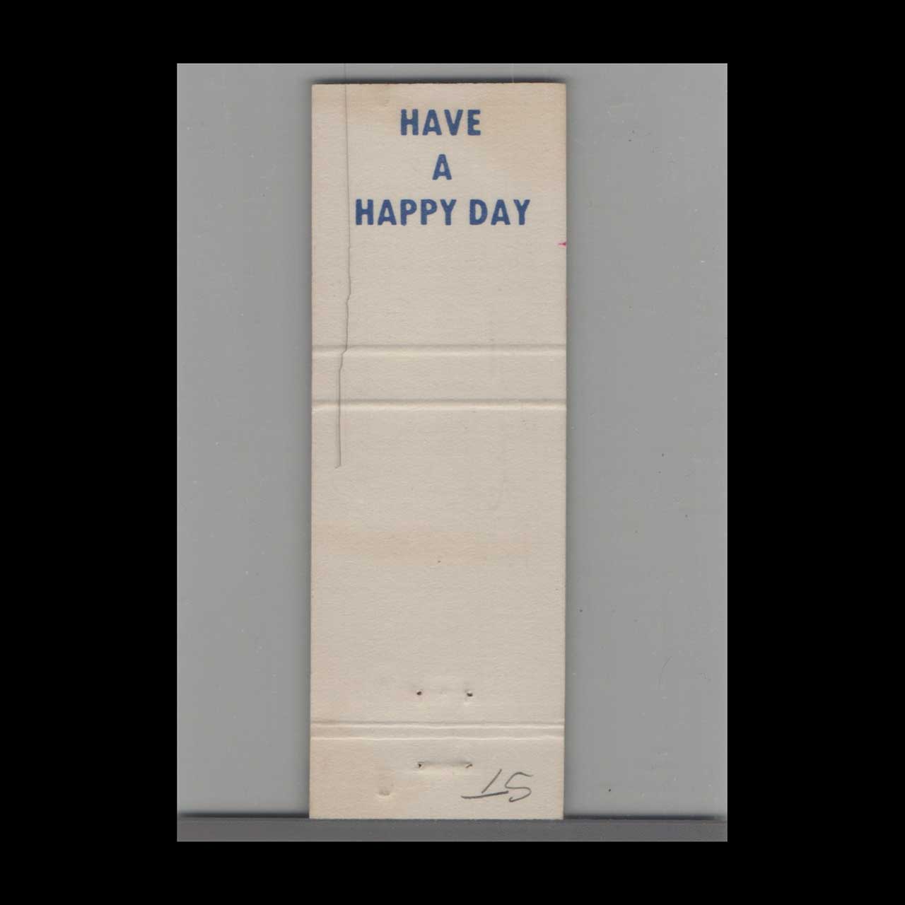 Matchbook Cover Robbies Restaurant Clewiston FL Matchbook Cover Robbies Restaurant Clewiston FL