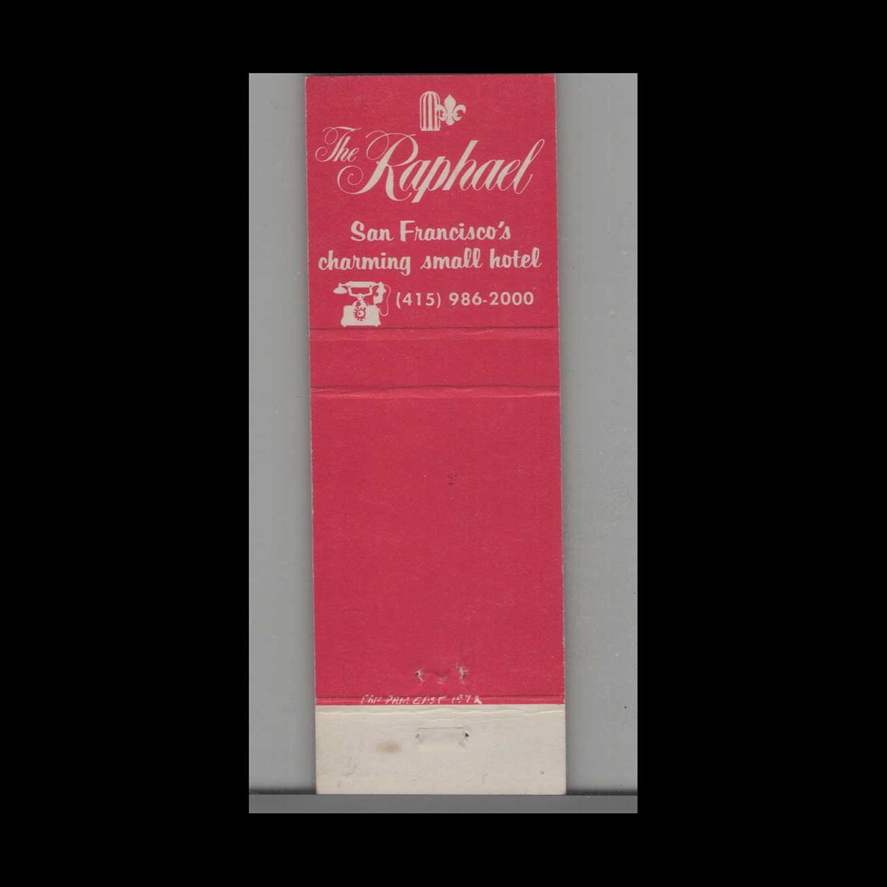 Pam Pam East Restaurant Matchbook Cover San Francisco Pam Pam East Restaurant Matchbook Cover San Francisco