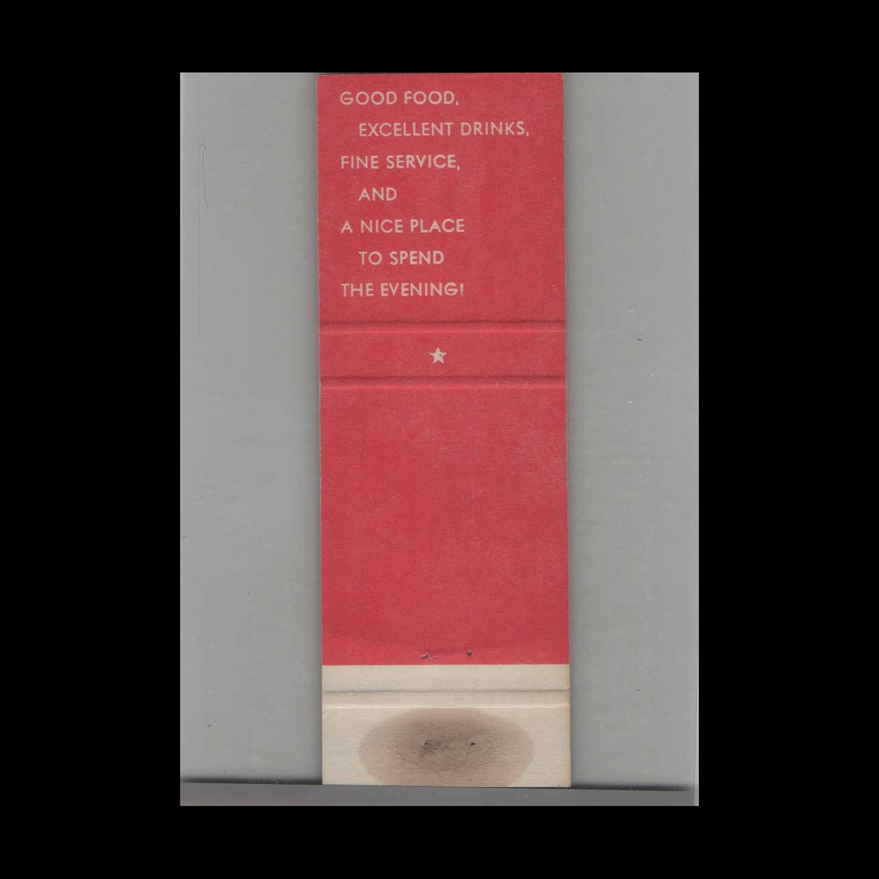 Alfonsos Restaurant Matchbook Cover Burlington VT Alfonsos Restaurant Matchbook Cover Burlington VT