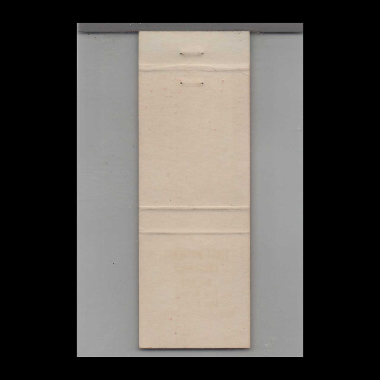 Matchbook Cover The Bank Of Pasco County Dade City FL Matchbook Cover The Bank Of Pasco County Dade City FL