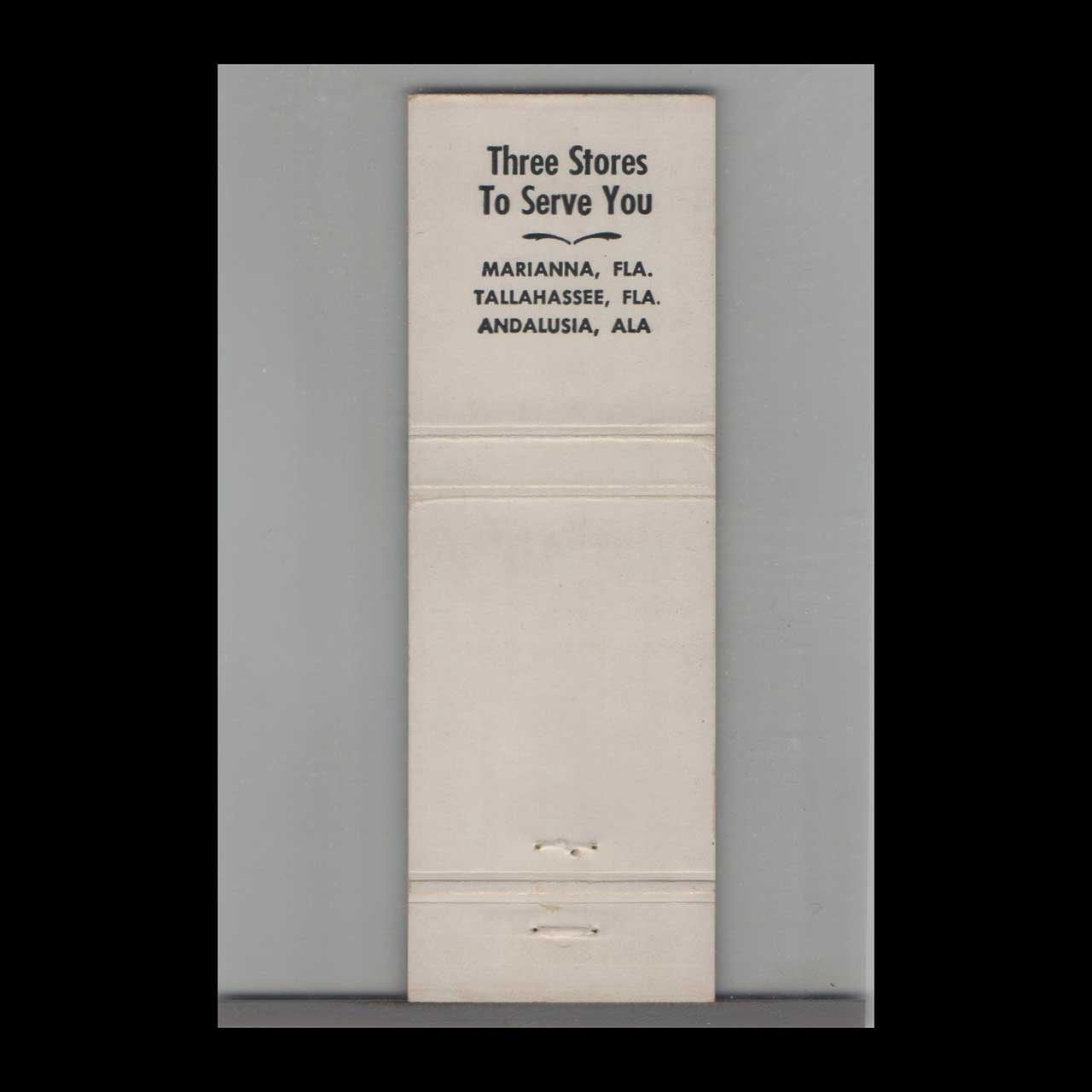 Matchbook Cover Turners The Doorway To Fashions Marianna FL Matchbook Cover Turners The Doorway To Fashions Marianna FL