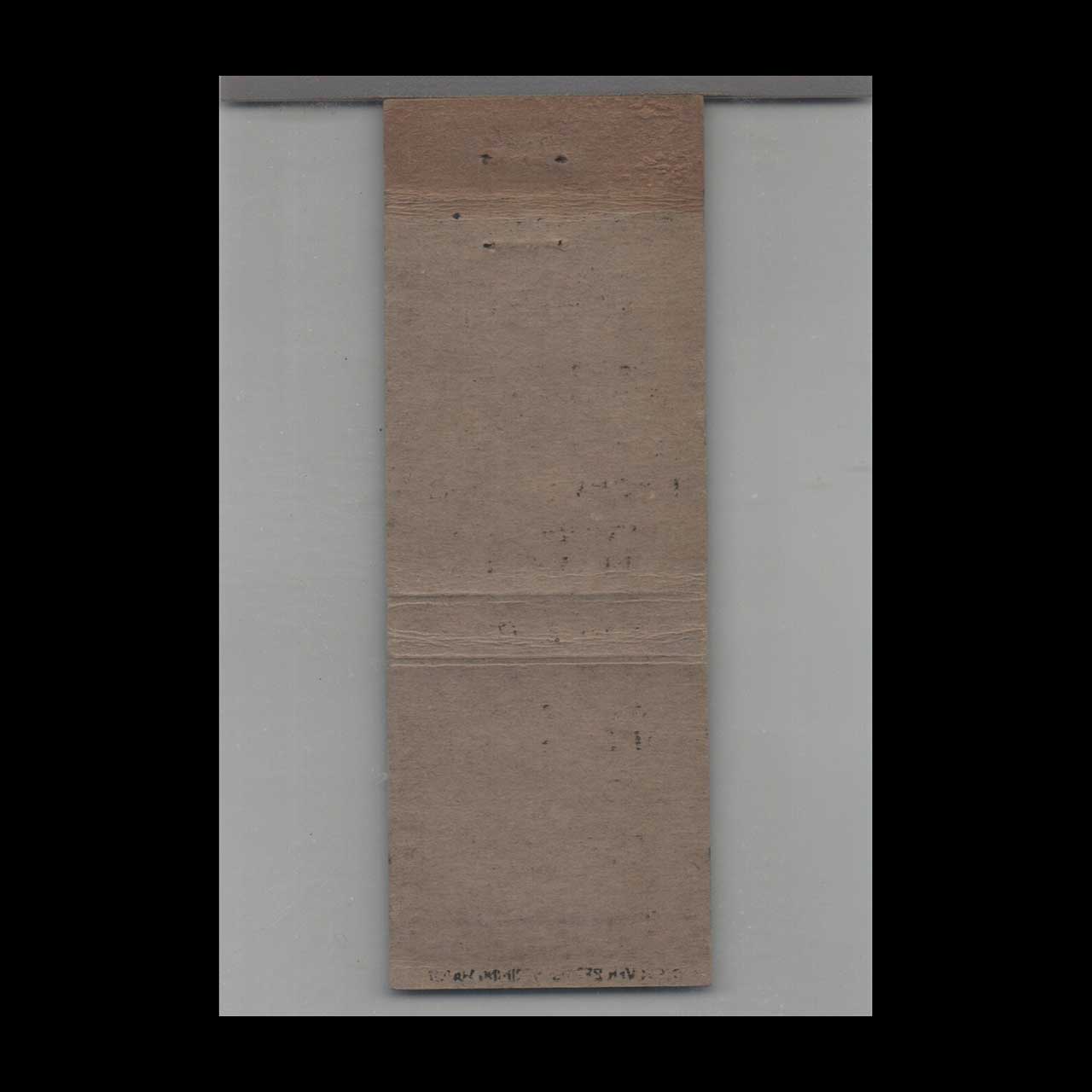 Matchbook Cover Florida Tavern Stores Eats Sundries Tavernier FL Matchbook Cover Florida Tavern Stores Eats Sundries Tavernier FL