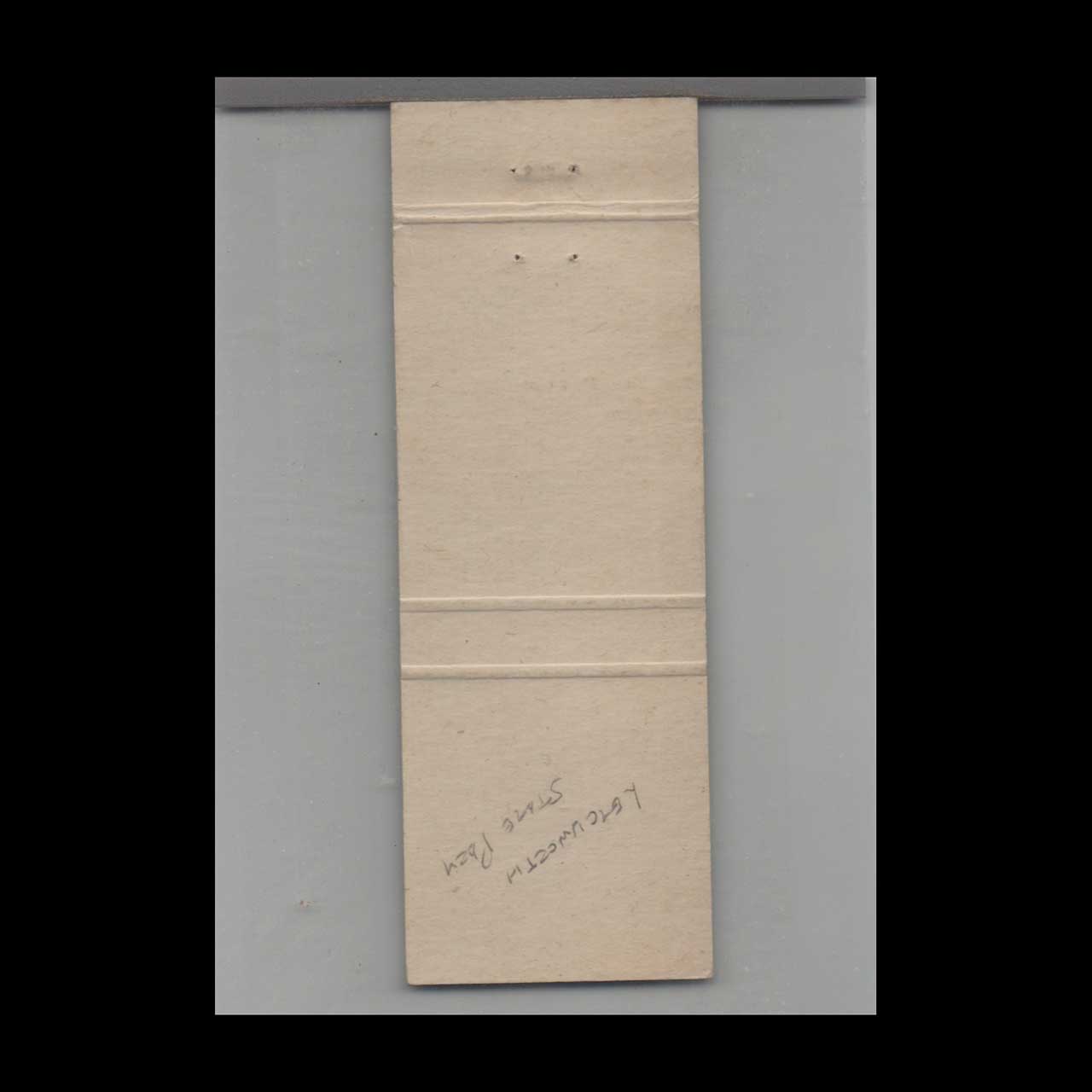 Matchbook Cover Glen Iris Inn Letchworth State Park NY Matchbook Cover Glen Iris Inn Letchworth State Park NY