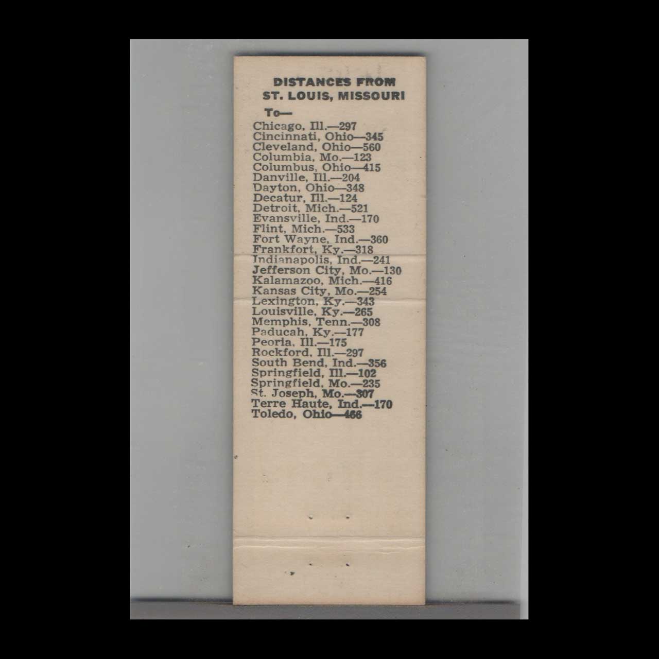 Matchbook Cover Rose Bowl Motel St Louis County MO Matchbook Cover Rose Bowl Motel St Louis County MO