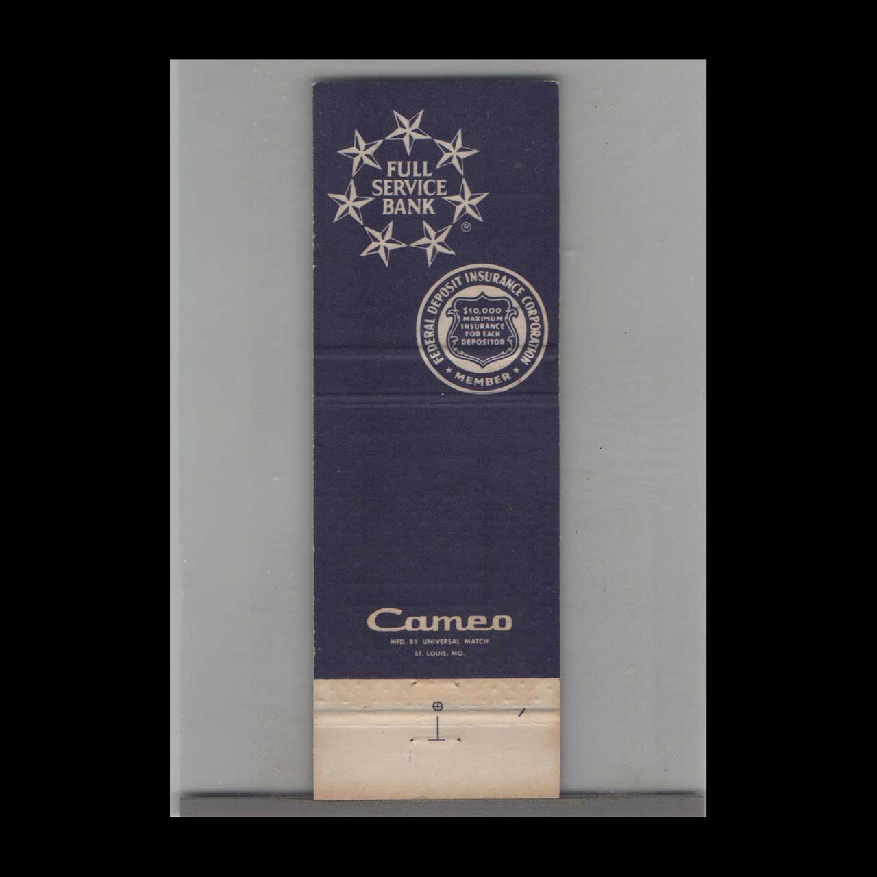 Matchbook Cover Roseville State Bank St Paul MN Matchbook Cover Roseville State Bank St Paul MN