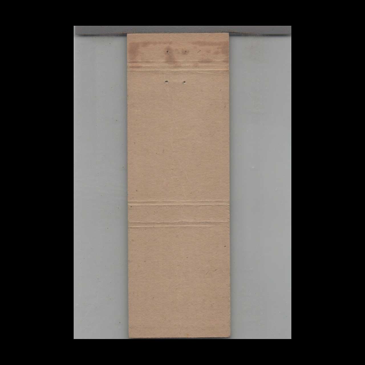 Stripped Feature Cactus Court Motel Houston Matchbook Cover Stripped Feature Cactus Court Motel Houston Matchbook Cover