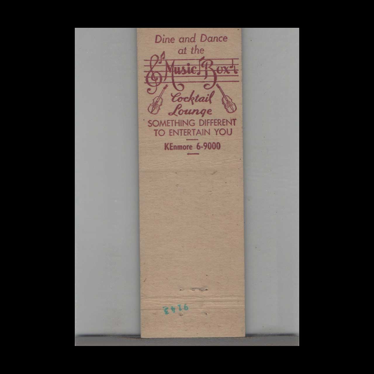 New Copley Square Hotel Matchbook Cover Boston New Copley Square Hotel Matchbook Cover Boston