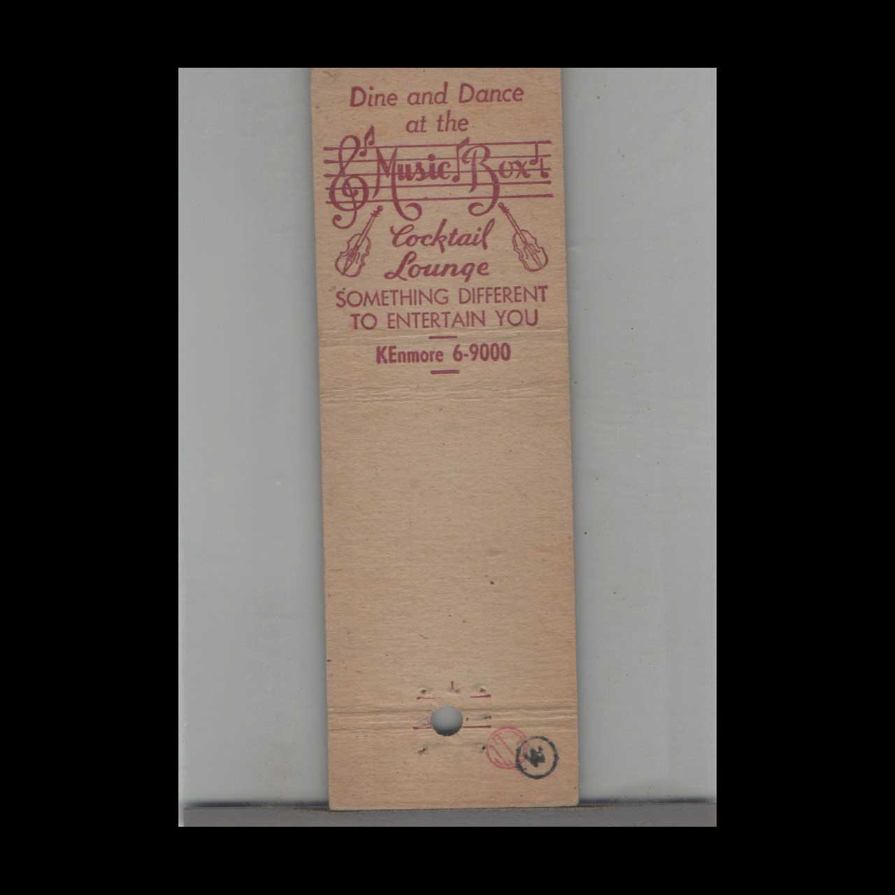 New Copley Square Hotel Matchbook Cover Boston New Copley Square Hotel Matchbook Cover Boston