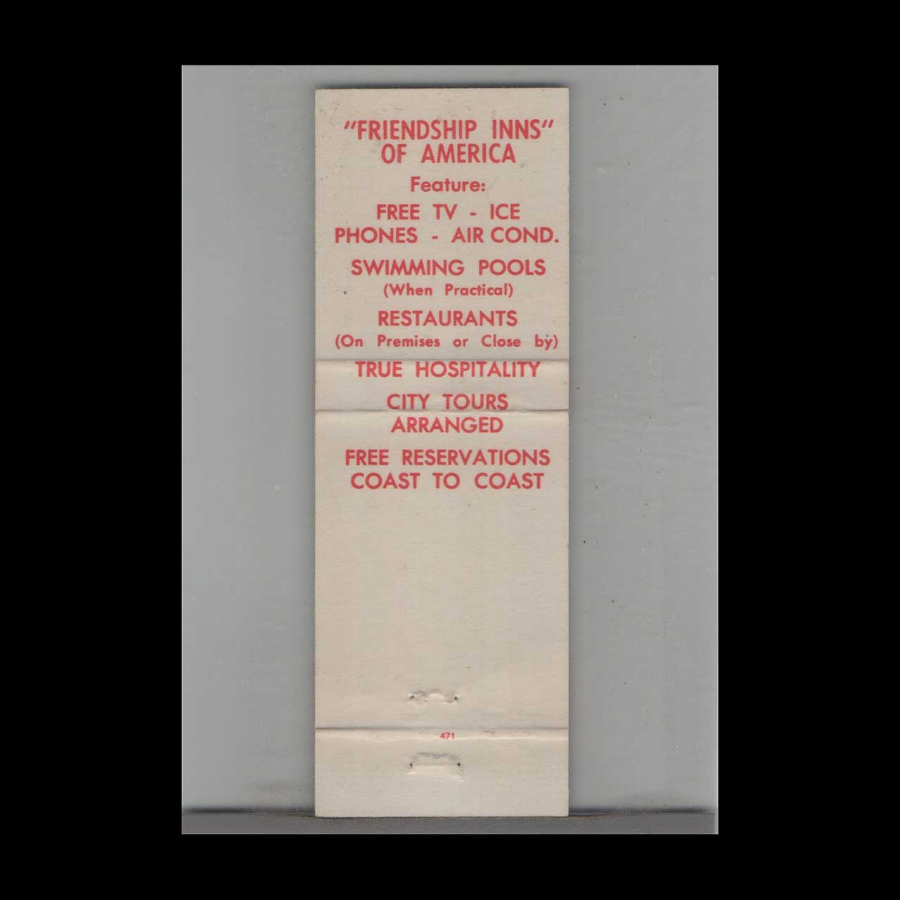 Matchbook Cover Briarwood Motel Henderson NC Matchbook Cover Briarwood Motel Henderson NC