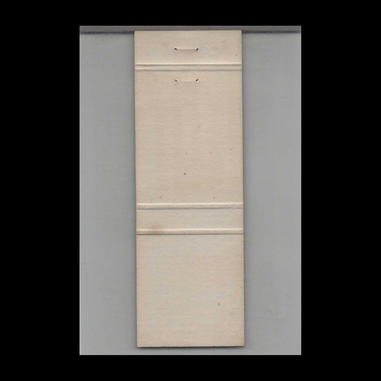 Matchbook Cover The Balcony Lounge Wets Peabody MA Matchbook Cover The Balcony Lounge Wets Peabody MA