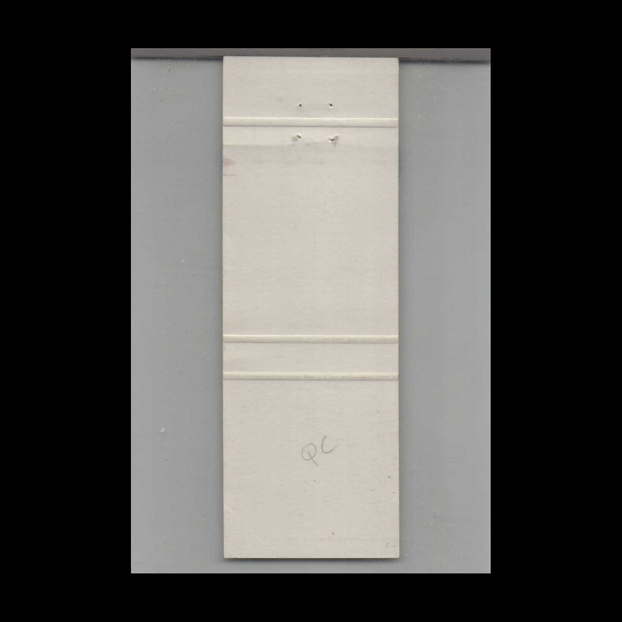 Matchbook Cover Bar LeBal du Lezard Matchbook Cover Bar LeBal du Lezard