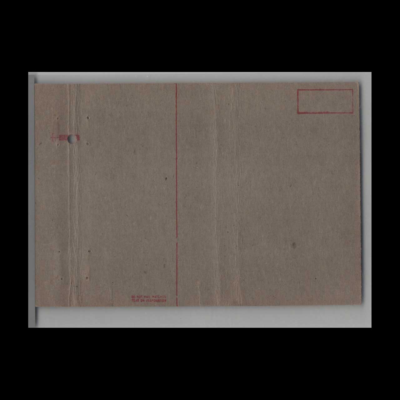 US Army Mt Rainier Ordnance Depot Matchbook Cover US Army Mt Rainier Ordnance Depot Matchbook Cover