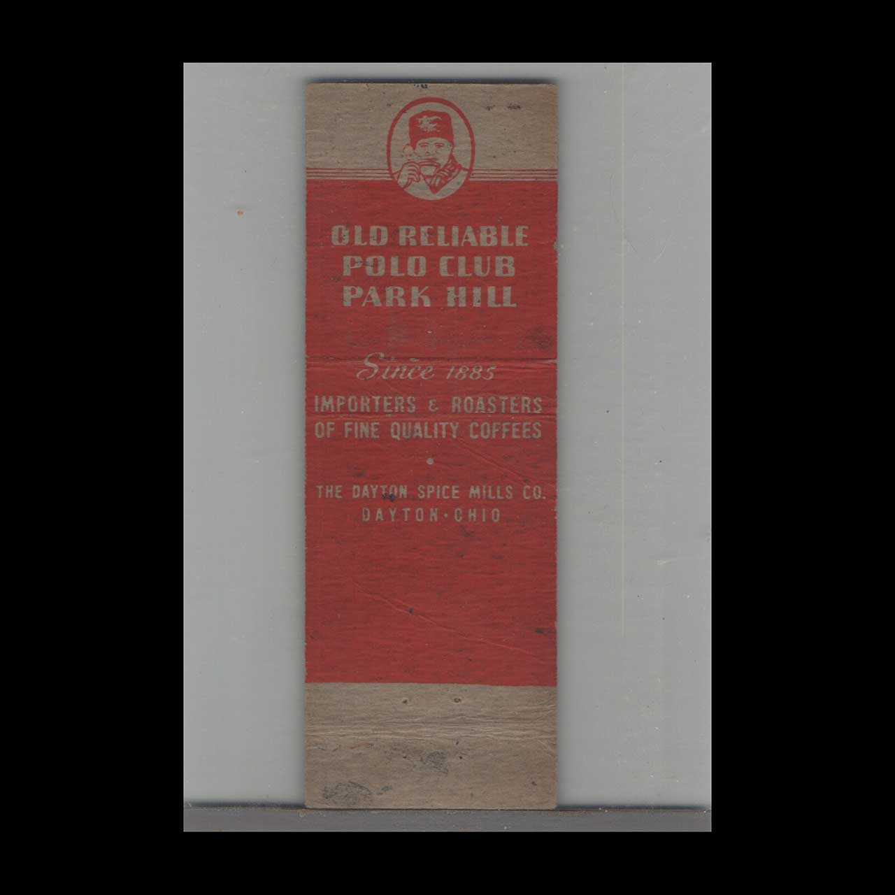 Matchbook Cover Old Reliable Coffee Matchbook Cover Old Reliable Coffee