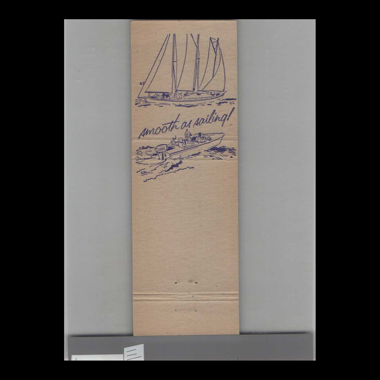 Evinrude Outboard Motor Matchbook Cover Bay City MI Evinrude Outboard Motor Matchbook Cover Bay City MI