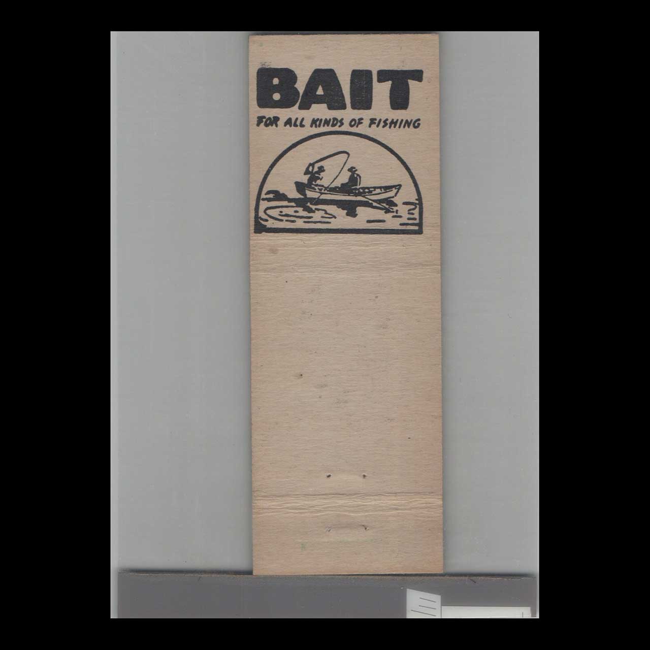 Ronnings Live Bait & Tackle Matchbook Cover Forest Lake Ronnings Live Bait & Tackle Matchbook Cover Forest Lake