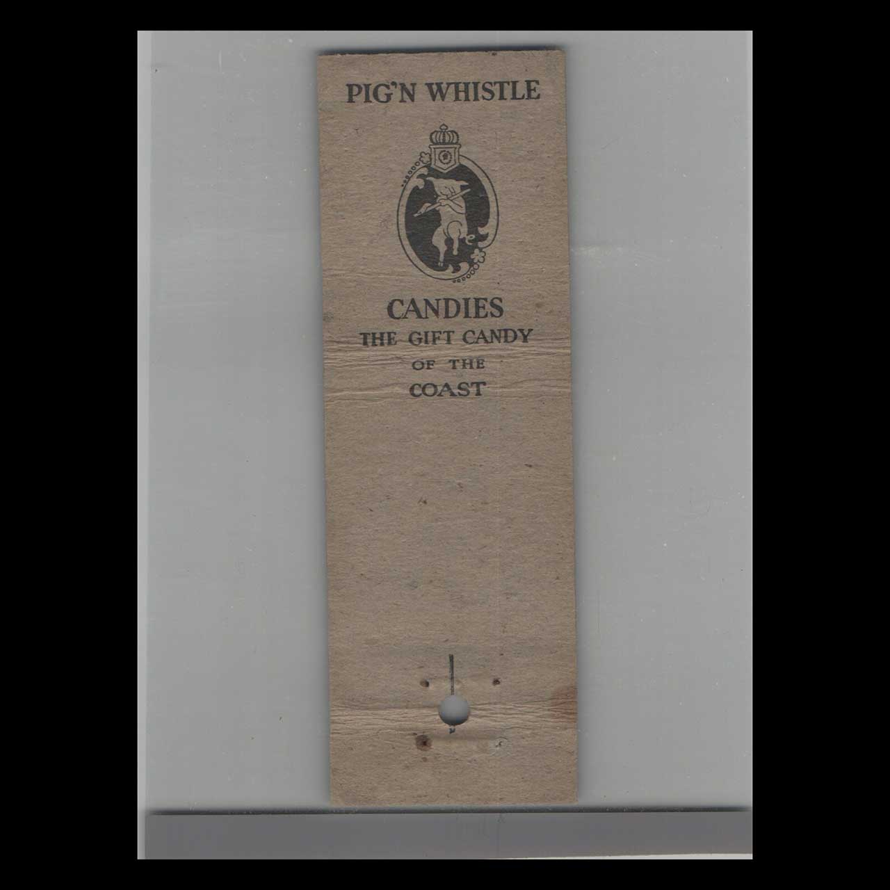 Pig n Whistle Oakland Matchbook Cover Pig n Whistle Oakland Matchbook Cover